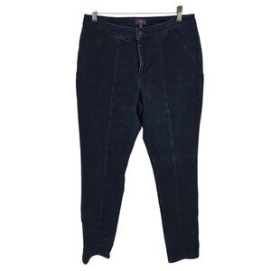 Nydj womens size 10 blue dark wash lift tuck technology skinny legging jeans